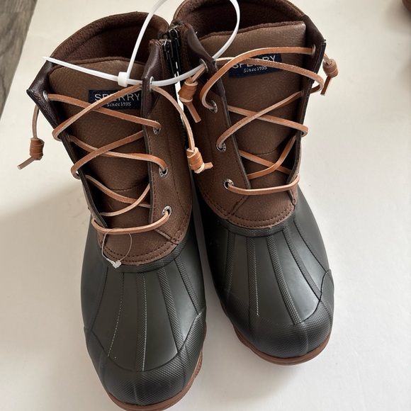 NEW Sperry Women's All Weather Water Resistant Syren Gulf Duck Boots NWOB - Picture 5 of 9